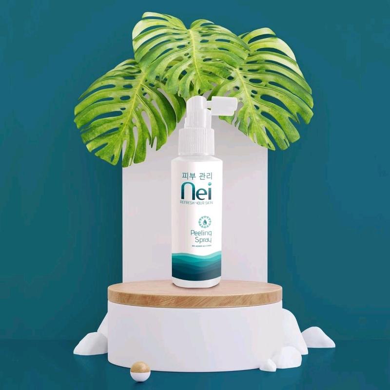 Nei peeling spray, membantu membersih kan kulit kusam, menghilangkan daki membersih kan kulit, 0