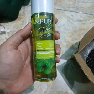[ALL SIZE] NPURE Cica Acne Clear Hydrating Toner / Anti Acne / Jerawat / Kulit Kemerahan / Beruntusan / Hypoallergenic / Dermatologically Tested / Non Acnegenic / Aman Bumil Busui / HALAL