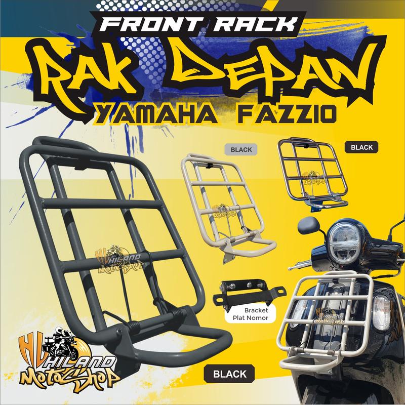 Rak Depan Fazzio Front Rack Fazzio silver black Chrome #rakfazzio ...