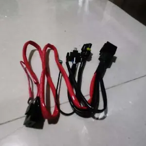 ORIGINAL Premium Kabel Relay Set Lampu HID Projie Projector Biled LED H4 Motor Mobil Car