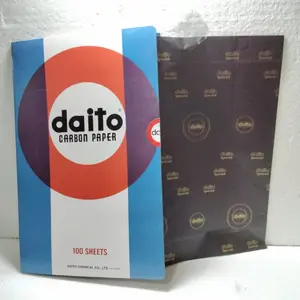 (Pcs) Karbon Daito  Folio/Kertas Jiplak Hitam