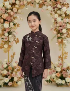 New Set Kebaya Jangan Kretek Jacguard Anak-Anak Untuk Usia 5-12Thn Sudah ful payet&Bros Cocok Untuk Acara Kartini Dan Perpisahan Sekolah Anak