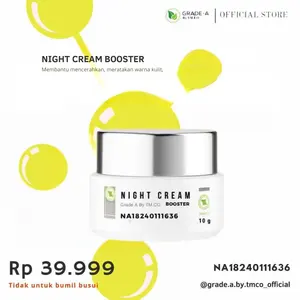 [ GRADE A BY TMCO ] KRIM MALAM BOOSTER WAJAH 10gr Mencerahkan Retinol