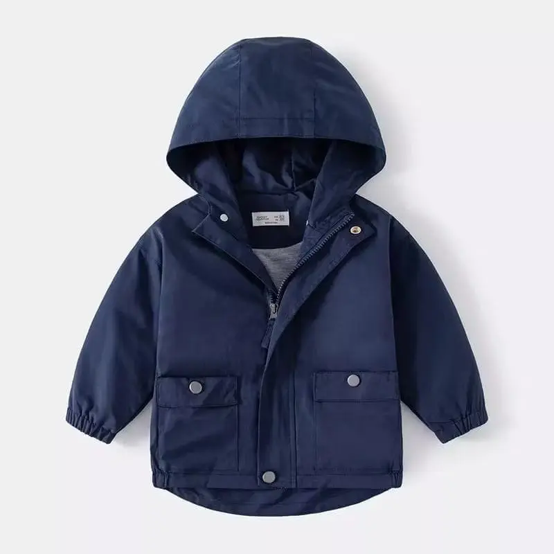 Jaket Anak Parasut Semi Parka Terbaru Usia 1-10 Tahun Laki-Laki Perempuan UNISEX - Fashion Cowok Cewek 2