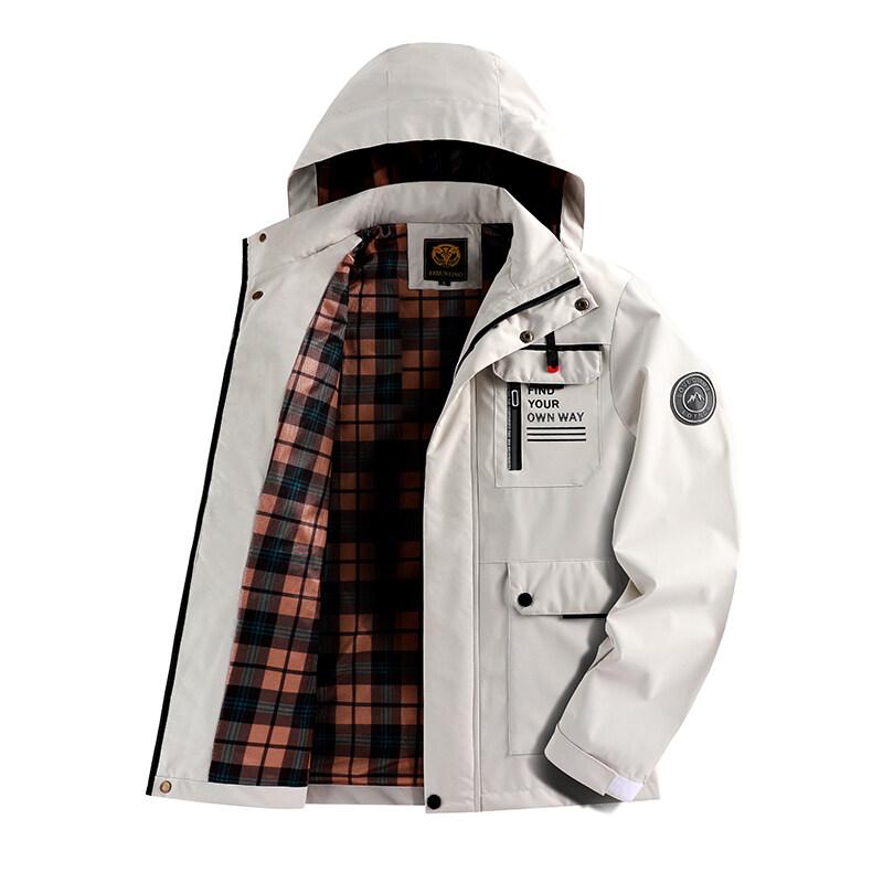Product Introduction of Jeep Spirit 1941 ESTD-Áo Khoác Chiến Thuật Cho Nam, Áo Hoodie Một Lớp, Chống Gió, Cho Thể Thao Ngoài Trời, Leo Núi 41
