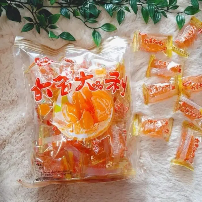 500 GR JELLY JERUK NARAYA HALAL / ORANGE JELLY / JELLY JERUK RASA MANDARIN Food Jeli 3