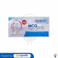 Gambar ONEHEALTH HCG ONE STEP PREGANANCY STRIP TEST PIECE dari Apotek MK Farma by GoApotik Kota Pontianak 2 Tokopedia