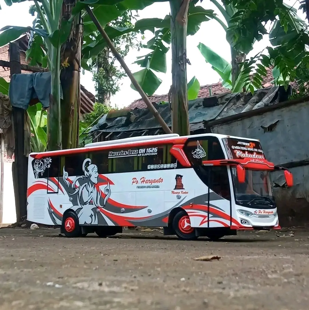 MAINAN ANAK MINIATUR jet bus wayang ful lampu