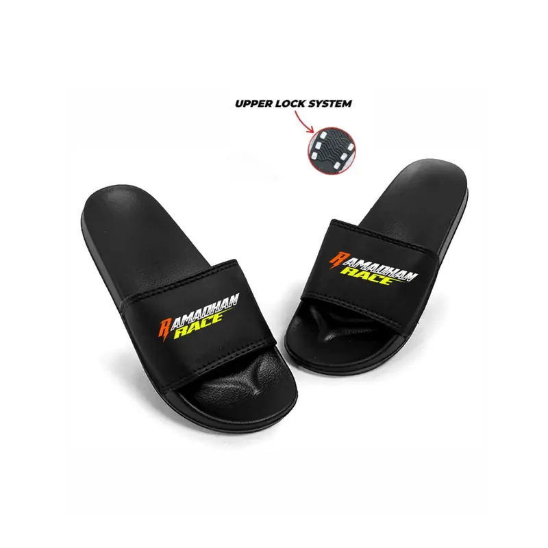 Sandal Sendal Selop Slop Slip On Slide Flip Flop Pria Cowok Laki Laki 0