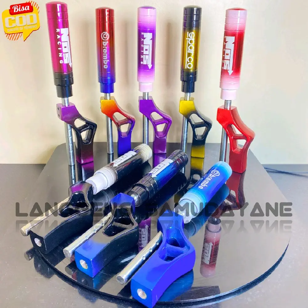 ￼￼Extender Gear Shift Knob Tuk Dapat Diatur Untuk Mobil manual Truck tuas kepala knop knob + tiang stik gigi tuas persneling Mobil Manual Pick up Truk