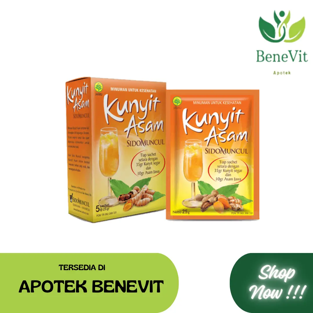 KUNYIT ASAM SIDOMUNCUL | SERBUK MINUMAN Drink Bubuk - Variasi