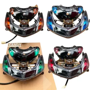 reflektor+sen sen depan Y-mio new mio smile custom candy ton mio 2008-2012 NON CROM Motorcycle