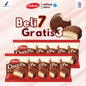 Cemilan Anak, Snack Coklat, Lumer, Enak.Halal dan BPOM - Choco Pie Marshmallow  | 30g*10 pcs | 30g*14 pcs | 30g*18 pcs