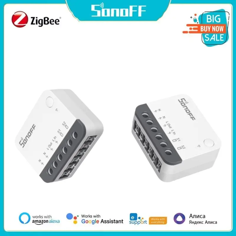 SONOFF ZBMINIR2 Extreme Zigbee Smart Switch 1-4PCS Detach Relay Remote Group Control via eWeLink Support Zigbee 3.0 Gateway