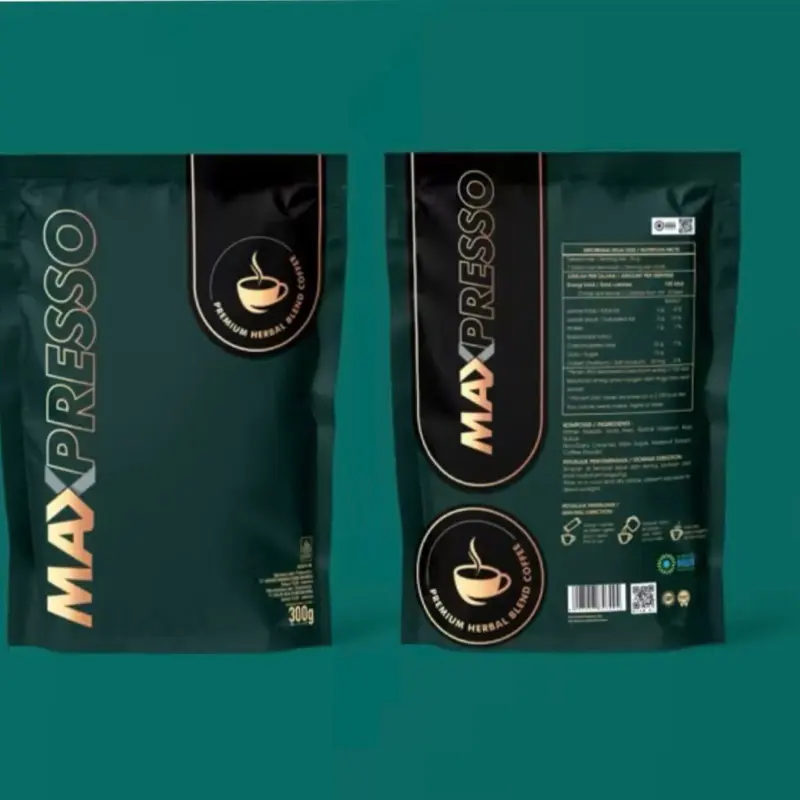 Maxpresso kopi herbal berkualitas tinggi kemasan coffee 0