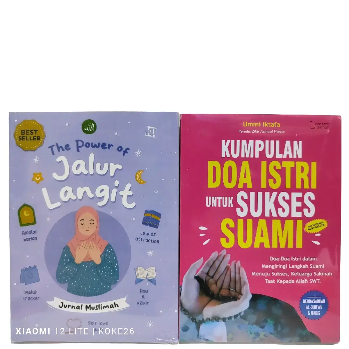 PAKET isi 2 Buku Motivasi Bestseller The Power Of Jalur Langit + Kumpulan Doa Istri Untuk Sukses Suami Quran Psychology
