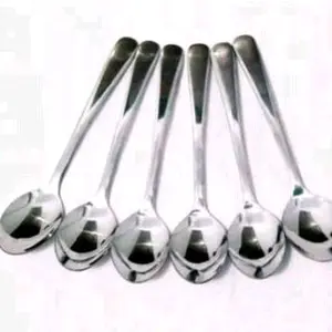 (UP) 1Lusin /12pcs sendok tebal premium anti karat & anti meleyot