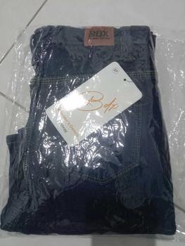 Product Review of High Waist Jeans Streach Wanita Cutbray || Korean Style Straight Loose Cutbray Wanita Premium || Cutbray Jeans Wanita Bahan Melar Panjang Tebal Celana Hitam Dark from m**a a**l 2