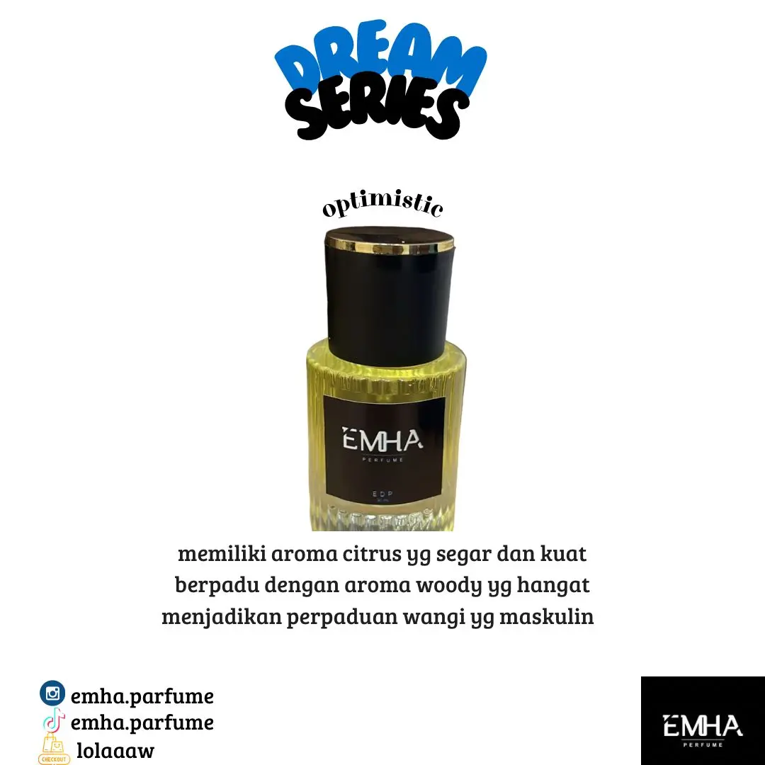 EMHA Perfume | Dream Series | Varian Optimistic | 30ml