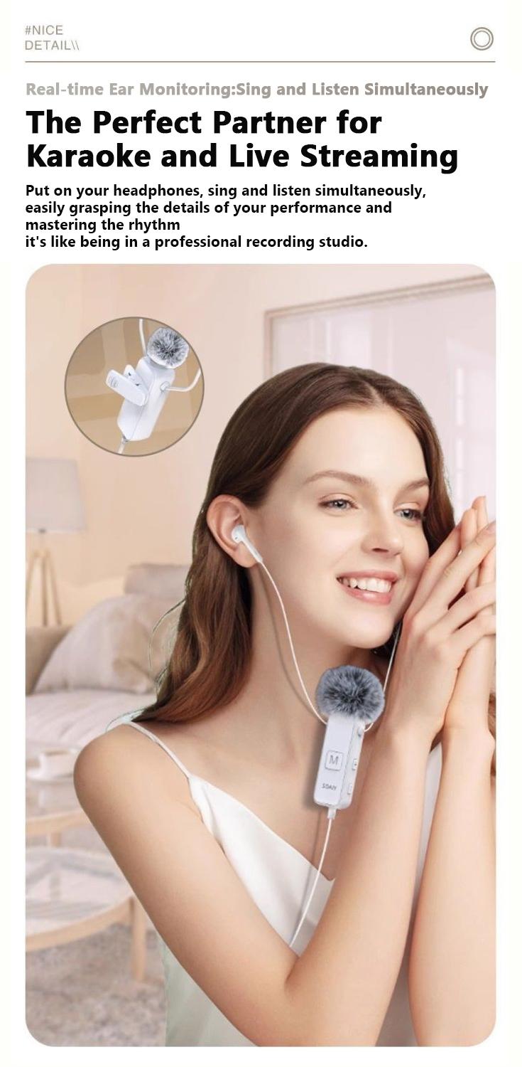 NETPAC H2 Wired Sound Card | Mic Jepit Bluetooth Soundcard | untuk HP Gaming Live Stream Vlog | Rekaman Jernih NETPAC H2 Wired Sound Card | Mic Jepit Bluetooth Soundcard | untuk HP Gaming Live Stream Vlog | Rekaman Jernih