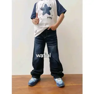 Celana Jeans Skena Anak Tanggung - Celana Loose Jeans Anak Umur 9 Tahun Sampai 15 Tahun