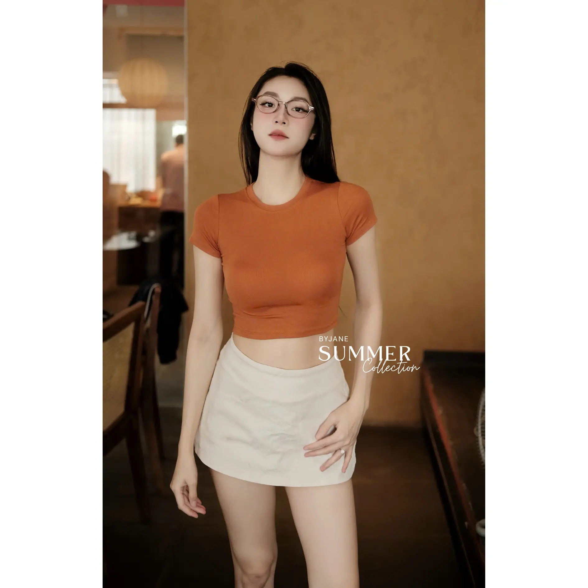 (MỞ BÁN) Áo Thun Cổ Tròn Crotop bozip Trơn BYJANE-379 | BigBuy360 - bigbuy360.vn