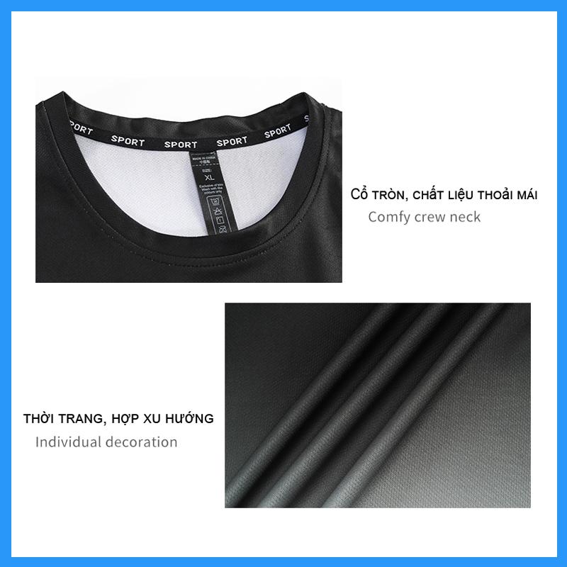 bộ đồ tập gym cho nữ bộ thể thao nam quần áo thể thao nam Khô nhanh, thoáng khí, đồ chạy bộ, đồ cầu lông, đồ bóng đá Sport set 8
