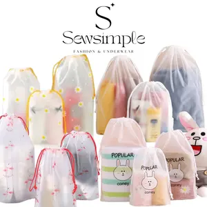 PART1 Travel Pouch Organizer Serbaguna Tas Serut Kosmetik Motif Anti Air Travel Bag - PK058