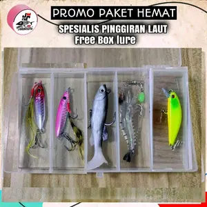 Micro jig & minnow  pinggiran  free box