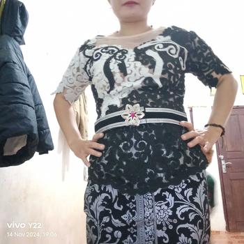 Product Review of KEBAYA BALI TILESTIK MOTIF ELSA , KEBAYA WISUDA , KEBAYA KONDANGAN from A**I H**a 0