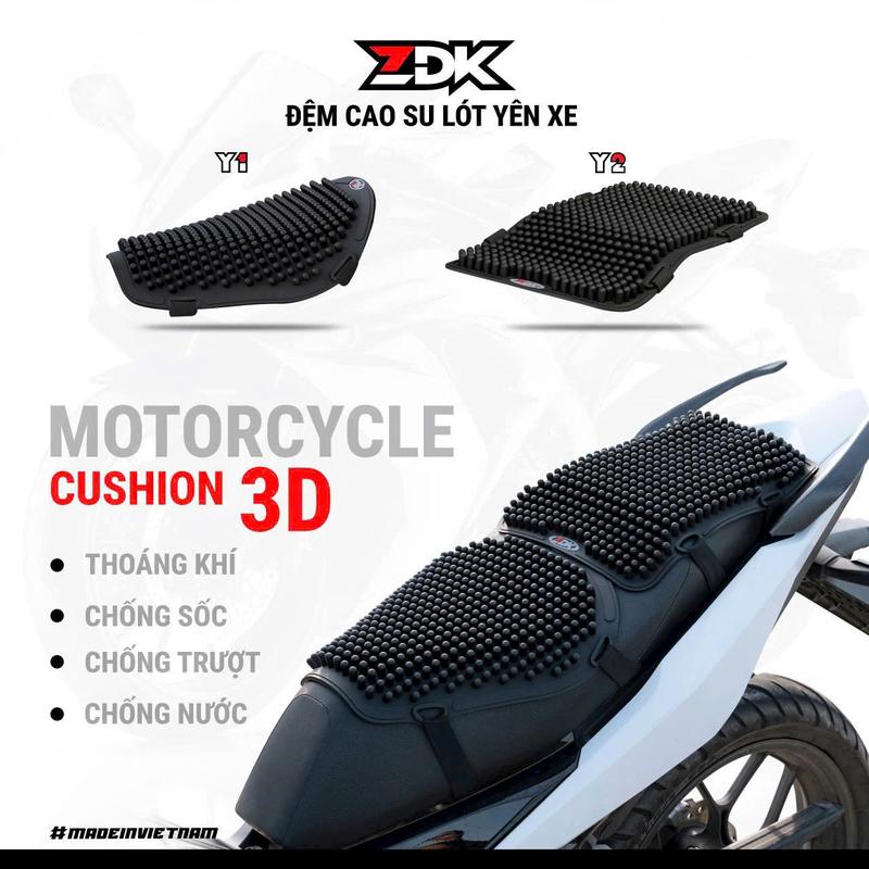 Miếng đệm lót yên,Nệm lót yên cao su zdk chắc chắn,thoáng mát- Đệm lót yên xe máy Phù hợp tất cả các dòng xe máy giảm ê mông giải pháp hữu ích cho các bạn thường xuyên ngồi xe máy