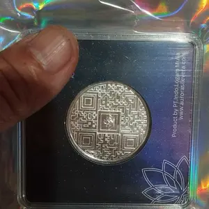 Coin 10 Gr - Aurora Silevera - Rare Item Collection - Fine Silver 999.9