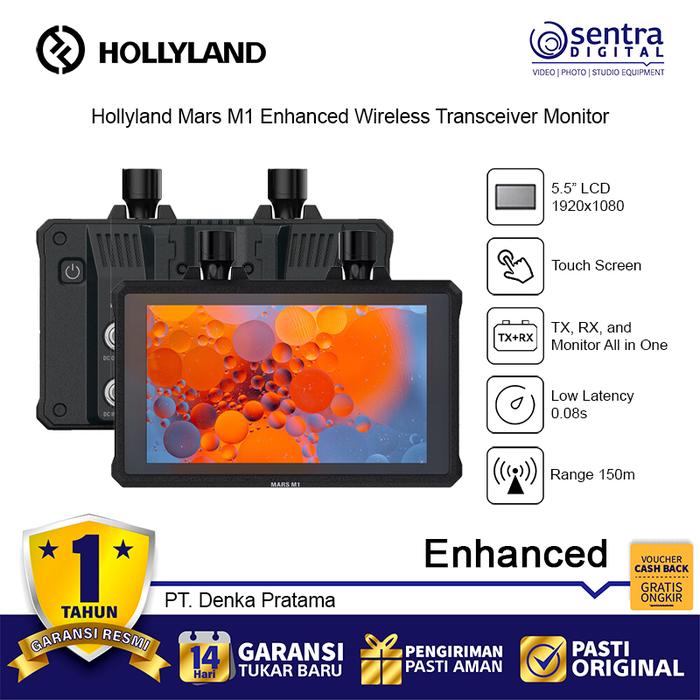 Gambar Hollyland Mars M1 5.5" Wireless Transceiver Monitor - Enhanced dari Sentra Digital Kota Surabaya Tokopedia