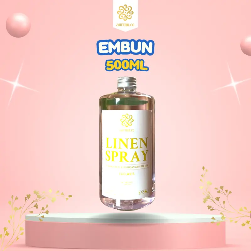 Linen & Bed Spray Refill 500ml By Aurum 2