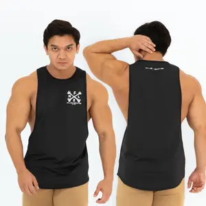 Flexzone Super Deepcut Tanks Basic Gym Running FSS-032 Singlet Gym Fitness