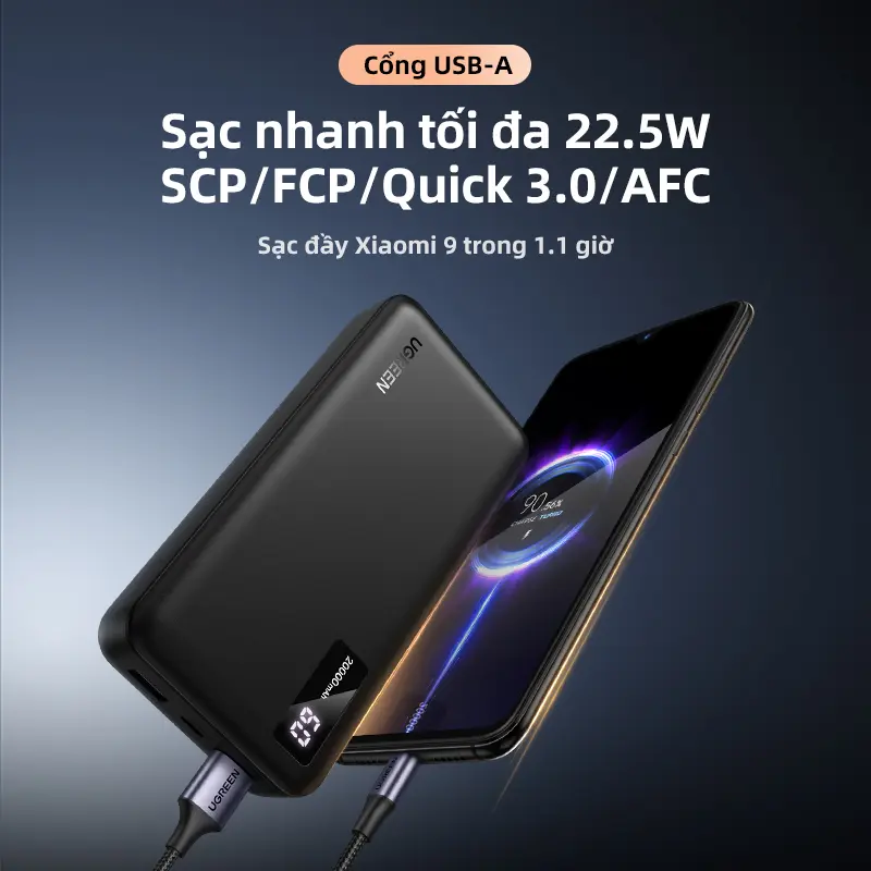 UGREEN PD22.5W 20000mAh 10000mAh PD3.0 Sạc Dự Phòng Sạc Nhanh cho iPhone 16 Pro Max 15 14 13 Samsung Huawei, powerbank 25742 | BigBuy360 - bigbuy360.vn UGREEN PD22.5W 20000mAh 10000mAh PD3.0 Sạc Dự Phòng Sạc Nhanh cho iPhone 16 Pro Max 15 14 13 Samsung Huawei, powerbank 25742 | BigBuy360 - bigbuy360.vn