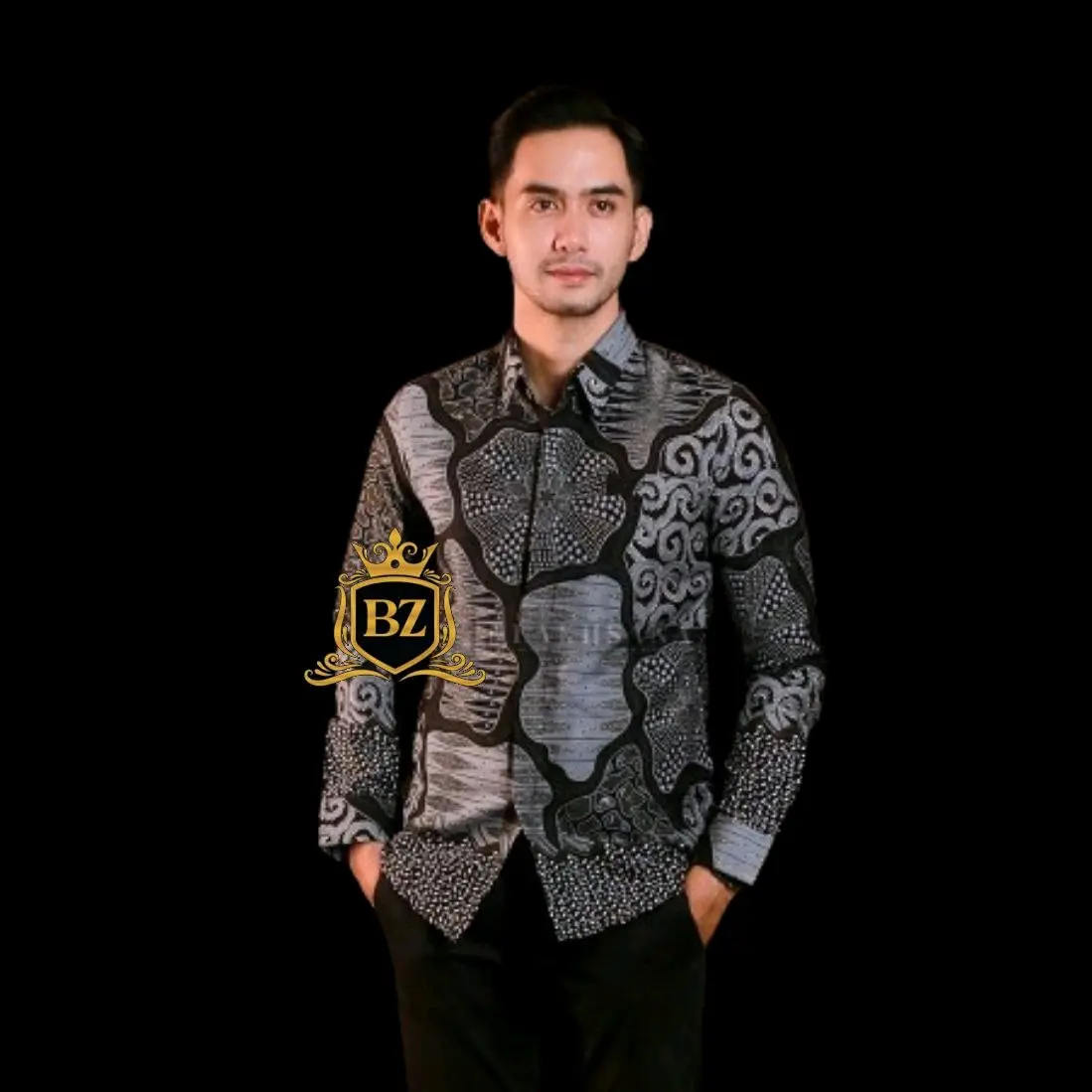 KEMEJA BATIK PRIA DENGAN MOTIF TERBARU BAHAN KATUN HALUS ADEM NYAMAN lembut