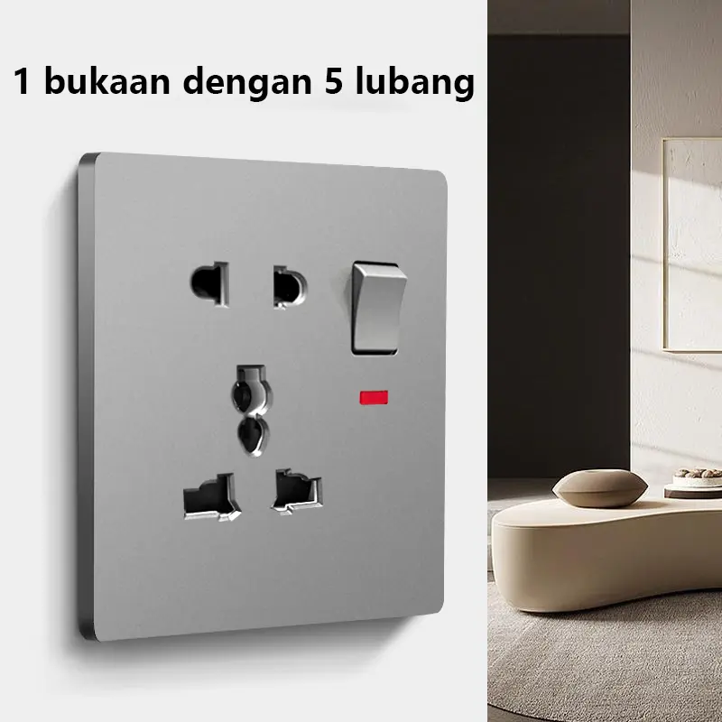 1 bukaan dengan 5 lubang