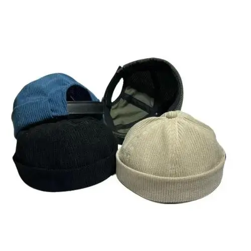 youthside - Miki Hat Peci Topi Kopiah Anak Laki-Laki Polos Bahan Corduroy Usia 2-8 Tahun