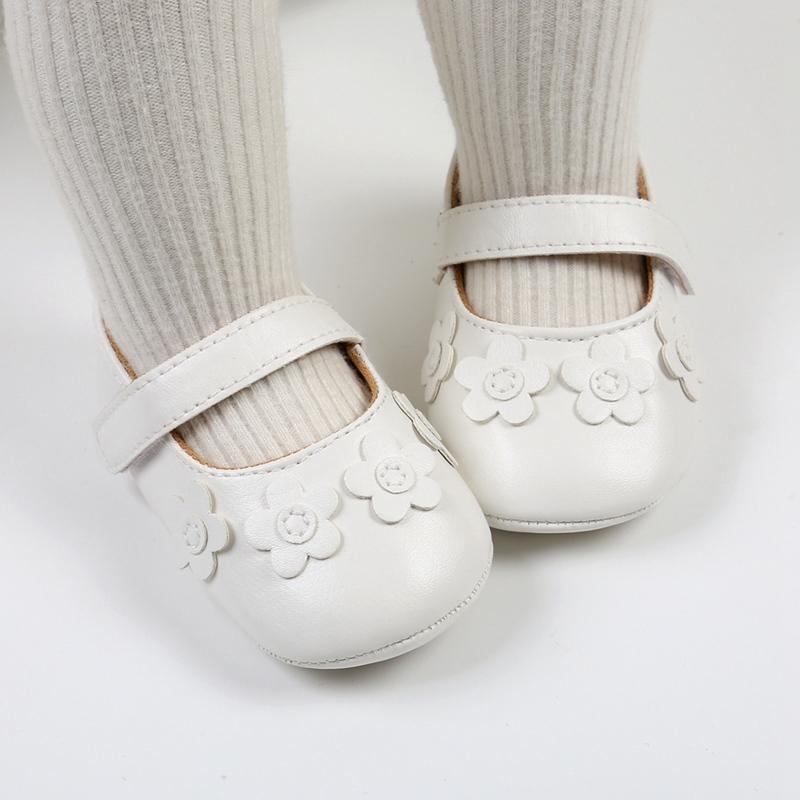 Product Introduction of Toddler Walking Flat Shoes Baby Girl Shoes PU Leather Crib Shoes Toddler Girls Shoes for Summer Princess Shoes 34