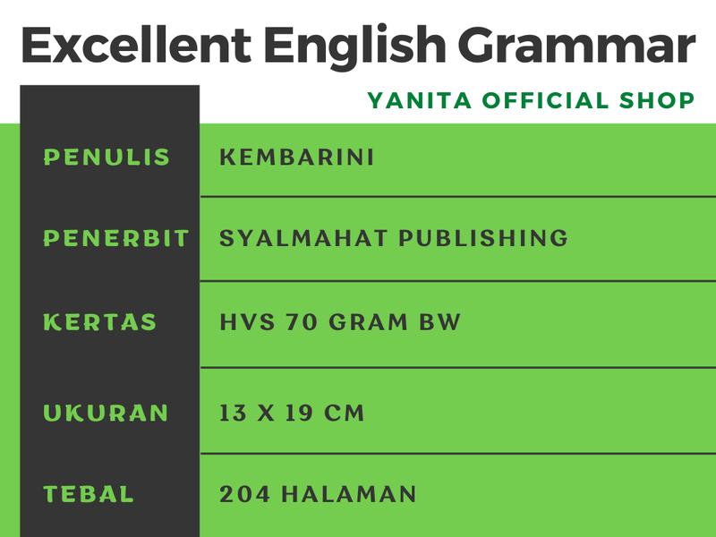 Product Introduction of Buku Excellent English Grammar Book Gramar Bahasa Inggris 13