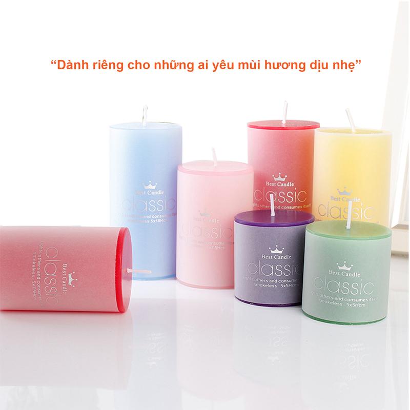 Nến Thơm Thư Giãn Aroma Candle Mùi Hương Nhẹ Nhàng Dùng Thư Giãn, Trang Trí,…