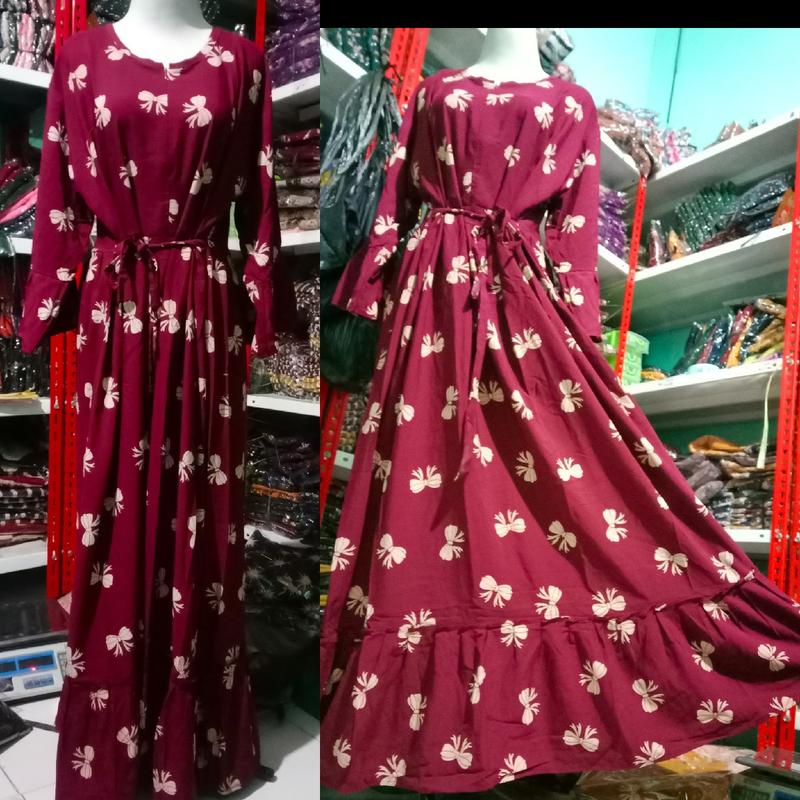 Gamis jumbo pita Gamis kupu gamisterbaru 7