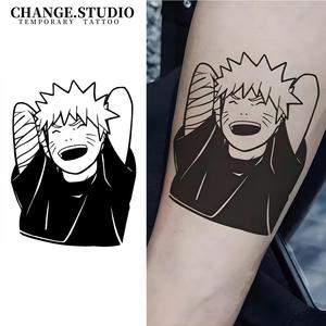 Hình Xăm Tạm Thời, Thiết Kế Hình Xăm Naruto, Không Thấm Nước Và Chống Trơn Trượt, Kéo Dài Trong 15 Ngày. Miếng Dán Hình Xăm