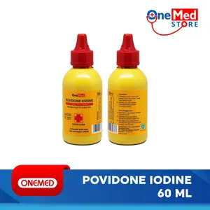 OneMed Povidone Iodine 60ml - Obat Antiseptik