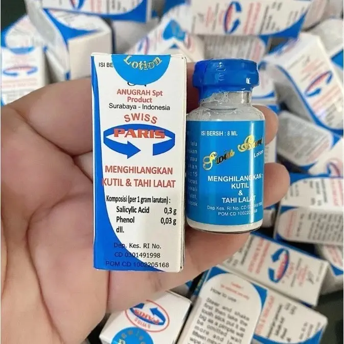Swiss paris Krim penghilang kutil dan tahi lalat secara alami