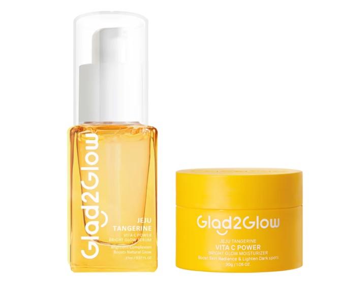 Glad2glow Jeju Tangerine Vita C Power Bright Glow Serum 0