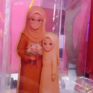 Piala Akrilik Hari Ibu Custom Nama + Kotak Mika | Hari Ibu Nasional | Hadiah & Souvenir Kenangan