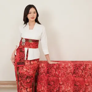KAIN BATIK SET SELENDANG MOTIF ANGSA – COCOK UNTUK ACARA KEBAYA & WISUDA