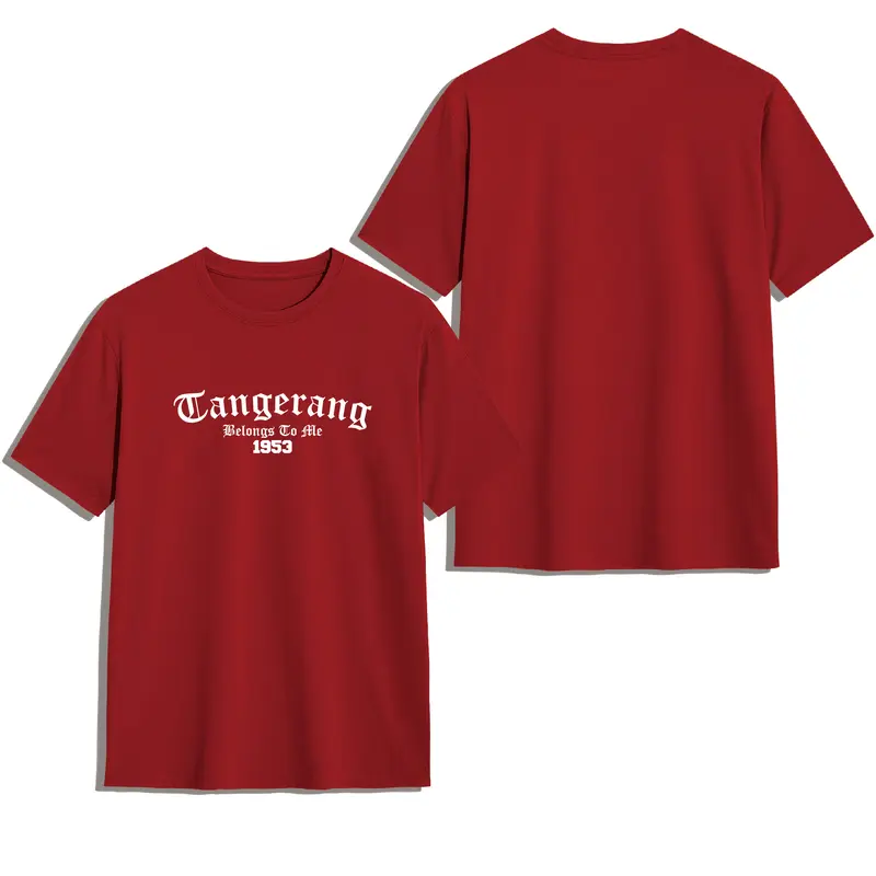KAOS TANGERANG BELONGS//KATUN COMBED 30S PREMIUM 3